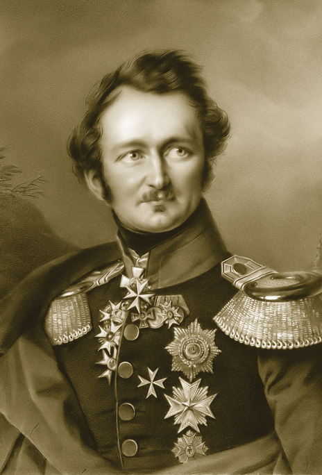 Pückler im Jahr 1840